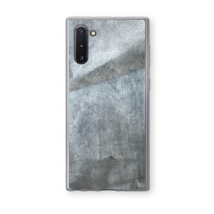Grey Stone: Samsung Galaxy Note 10 Transparant Hoesje