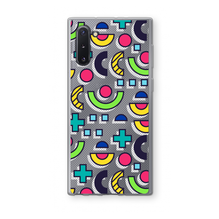 8-bit N°6: Samsung Galaxy Note 10 Transparant Hoesje