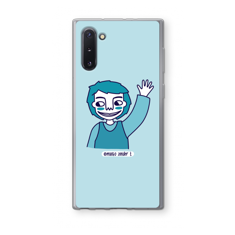 Zwaai: Samsung Galaxy Note 10 Transparant Hoesje