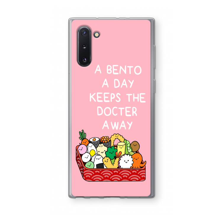 Bento a day: Samsung Galaxy Note 10 Transparant Hoesje