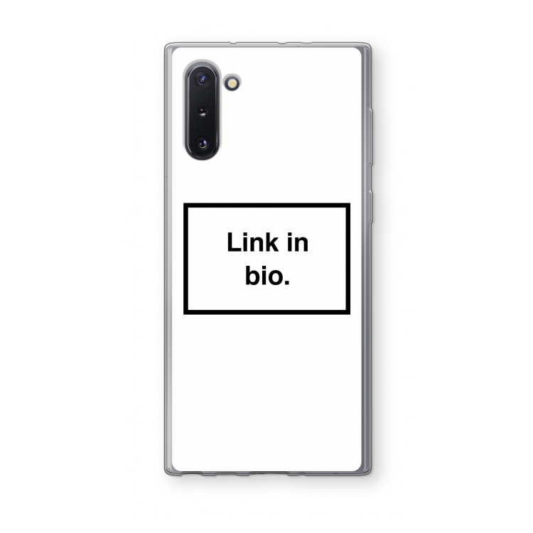 Link in bio: Samsung Galaxy Note 10 Transparant Hoesje