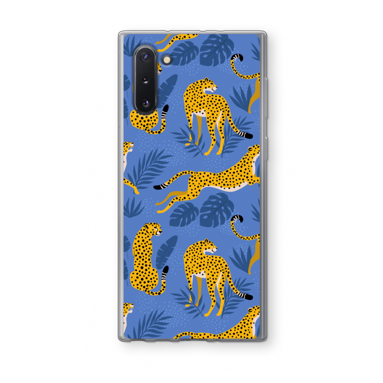 Luipaard: Samsung Galaxy Note 10 Transparant Hoesje