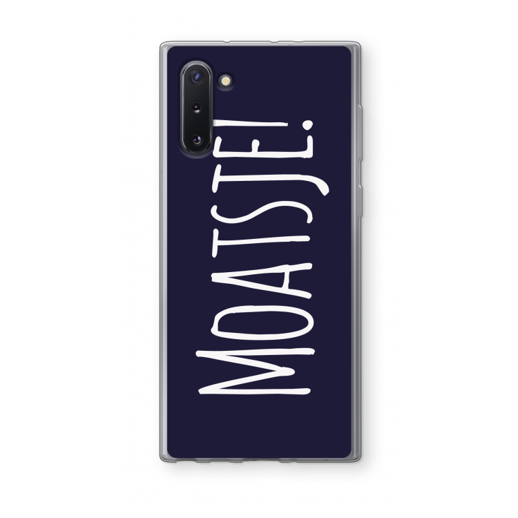 Moatsje!: Samsung Galaxy Note 10 Transparant Hoesje