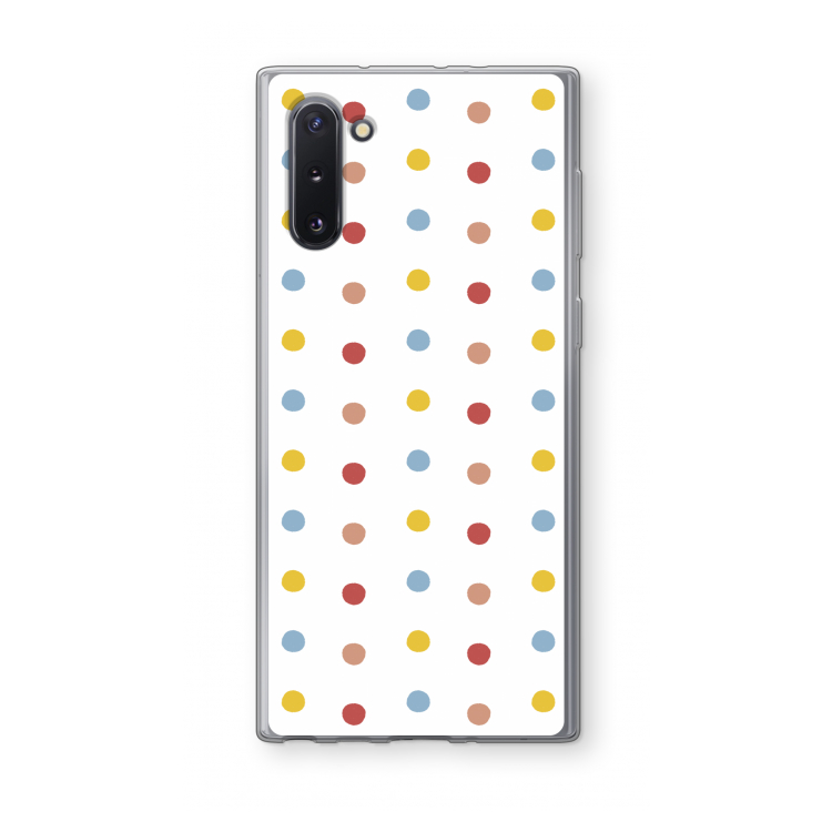 Bollen: Samsung Galaxy Note 10 Transparant Hoesje