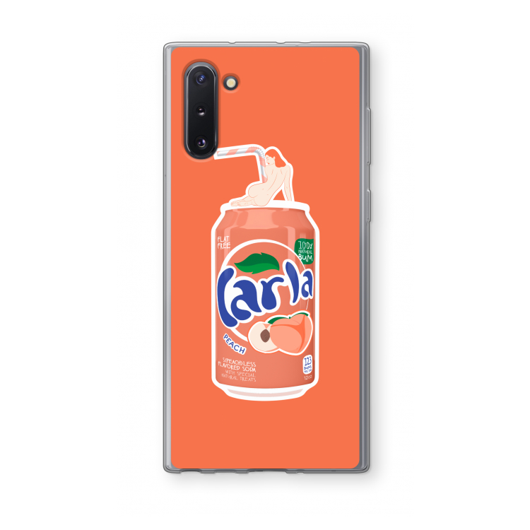 S(peach)less: Samsung Galaxy Note 10 Transparant Hoesje