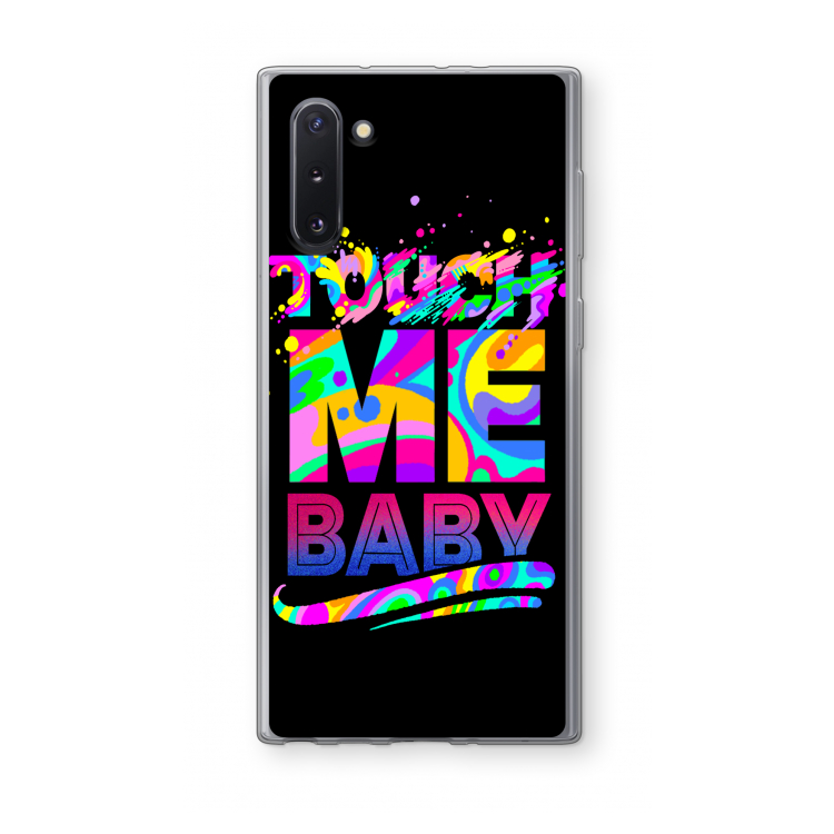 Touch Me: Samsung Galaxy Note 10 Transparant Hoesje