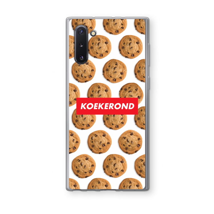 Koekerond: Samsung Galaxy Note 10 Transparant Hoesje