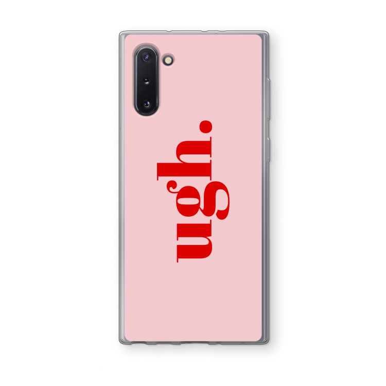 Ugh: Samsung Galaxy Note 10 Transparant Hoesje