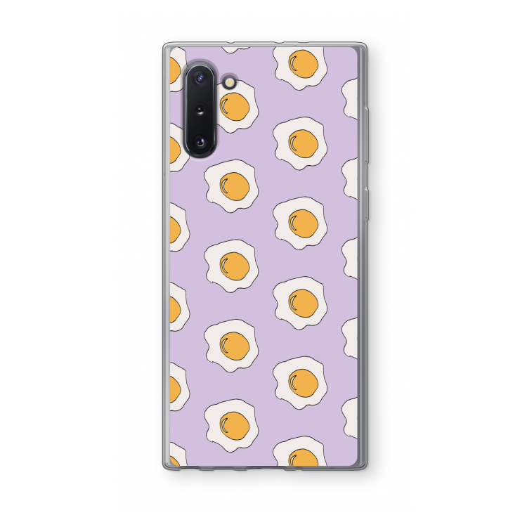 Bacon to my eggs #1: Samsung Galaxy Note 10 Transparant Hoesje
