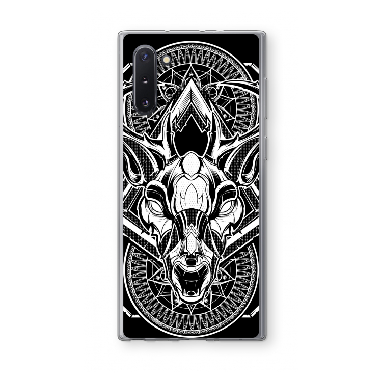 Oh Deer: Samsung Galaxy Note 10 Transparant Hoesje