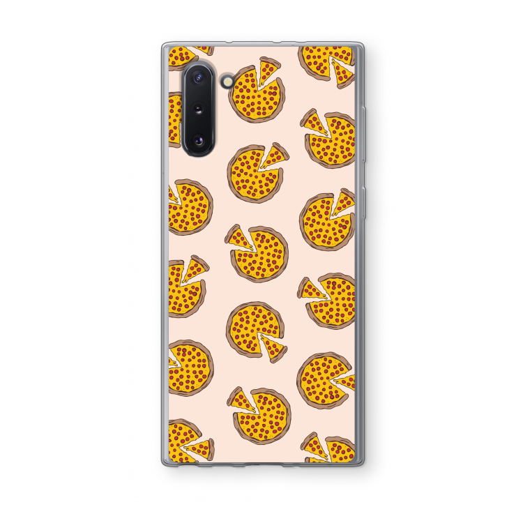 You Had Me At Pizza: Samsung Galaxy Note 10 Transparant Hoesje