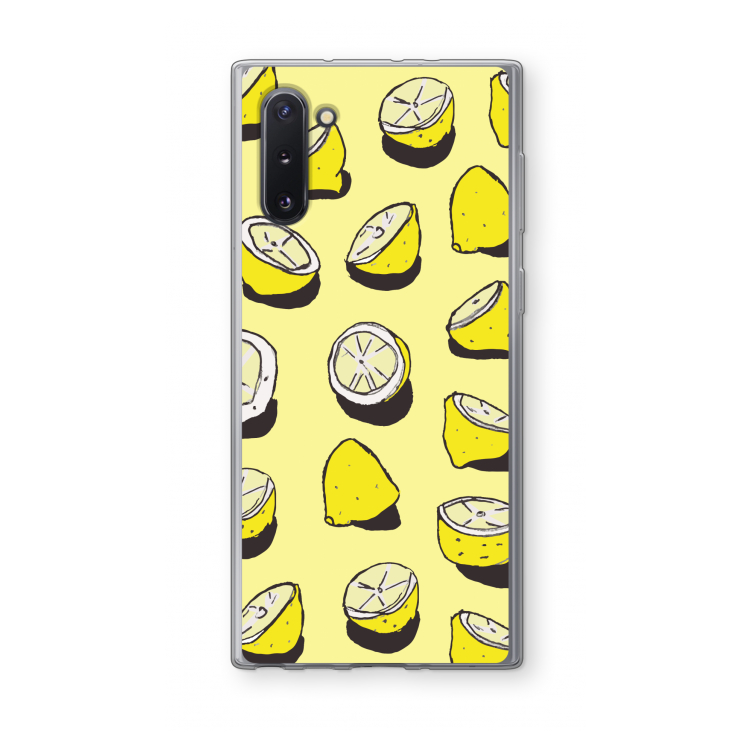When Life Gives You Lemons...: Samsung Galaxy Note 10 Transparant Hoesje