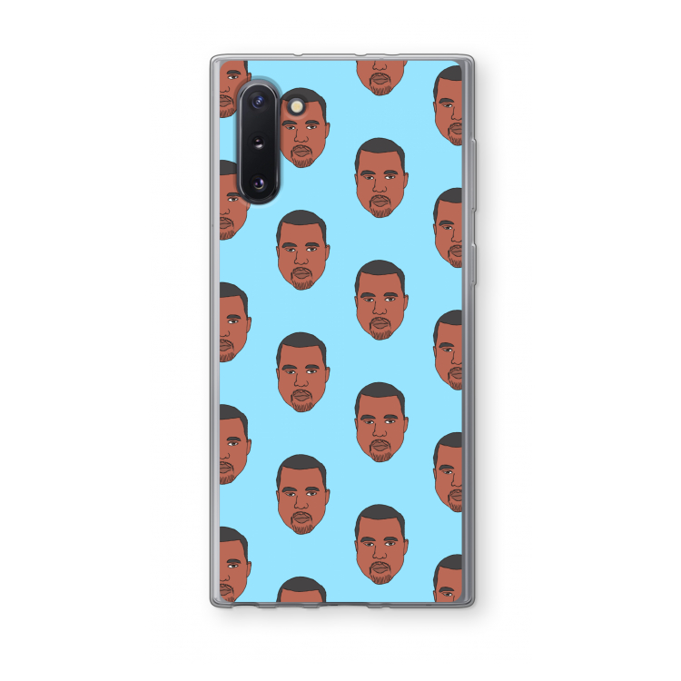 Kanye Call Me?: Samsung Galaxy Note 10 Transparant Hoesje