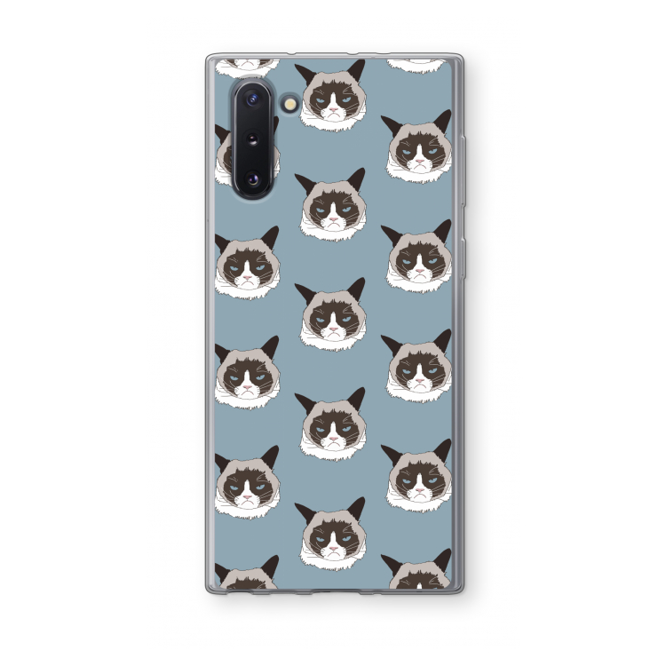 It's a Purrr Case: Samsung Galaxy Note 10 Transparant Hoesje