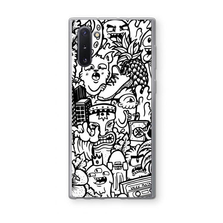 Vexx Mixtape #2: Samsung Galaxy Note 10 Transparant Hoesje