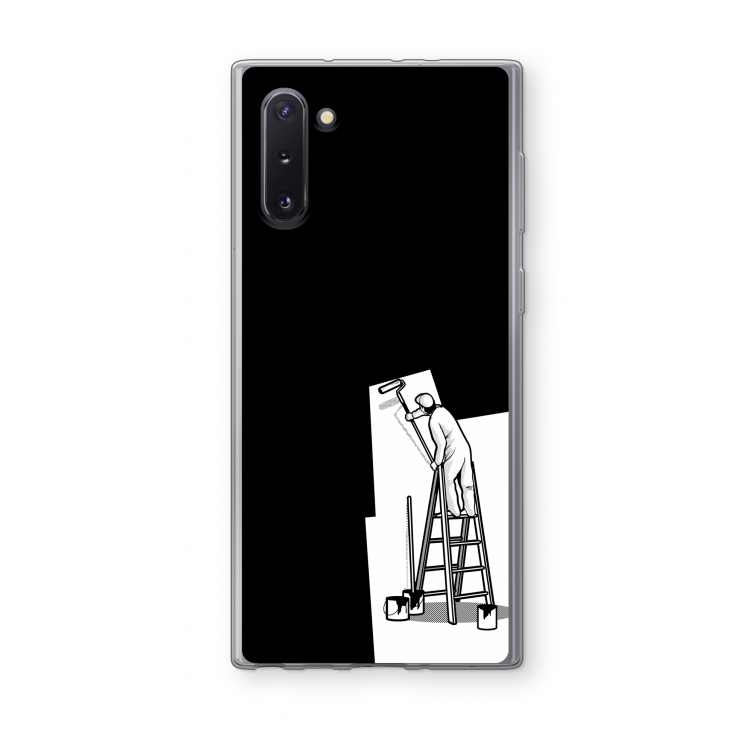 Musketon Painter: Samsung Galaxy Note 10 Transparant Hoesje