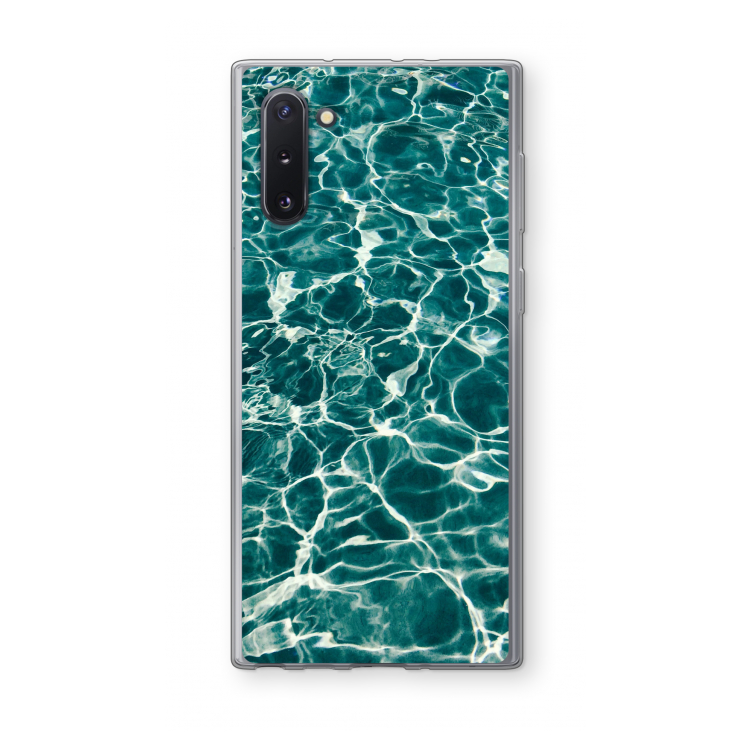Weerkaatsing water: Samsung Galaxy Note 10 Transparant Hoesje
