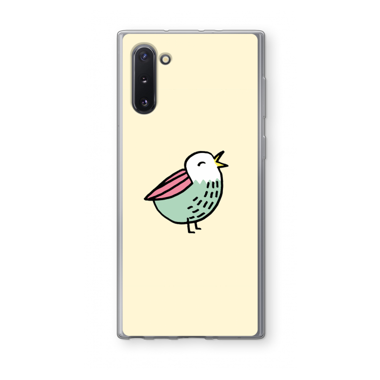 Birdy: Samsung Galaxy Note 10 Transparant Hoesje