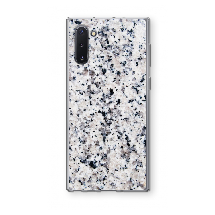 Gespikkelde marmer: Samsung Galaxy Note 10 Transparant Hoesje