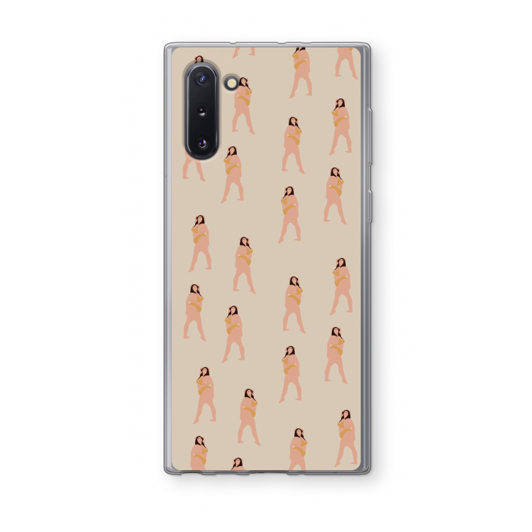 You're so golden: Samsung Galaxy Note 10 Transparant Hoesje