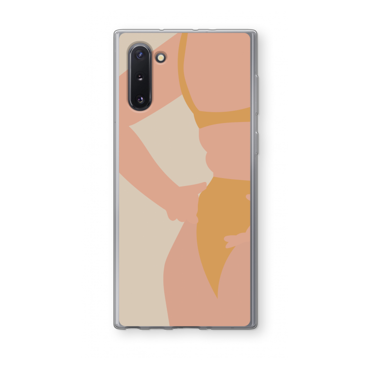 Bikini body: Samsung Galaxy Note 10 Transparant Hoesje