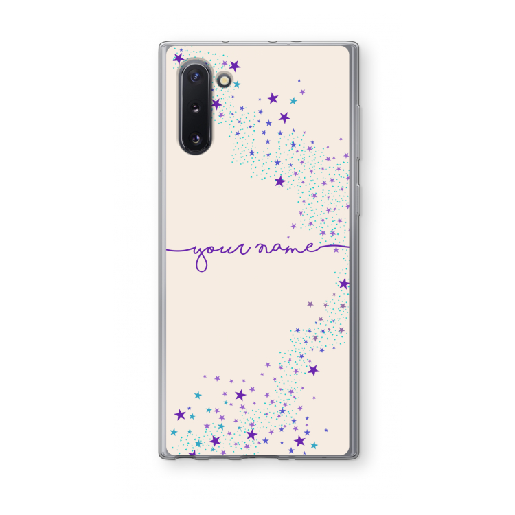 Sterren: Samsung Galaxy Note 10 Transparant Hoesje