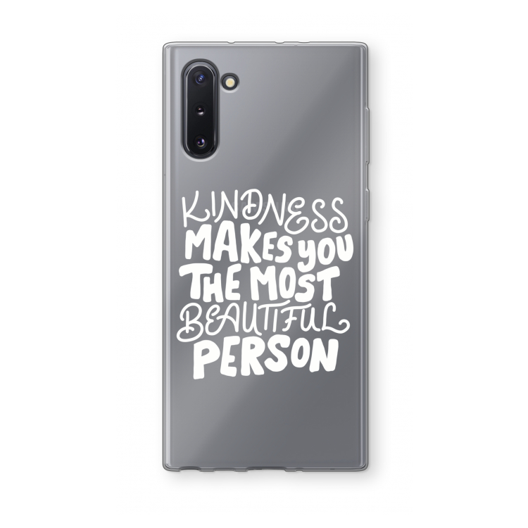 The prettiest: Samsung Galaxy Note 10 Transparant Hoesje