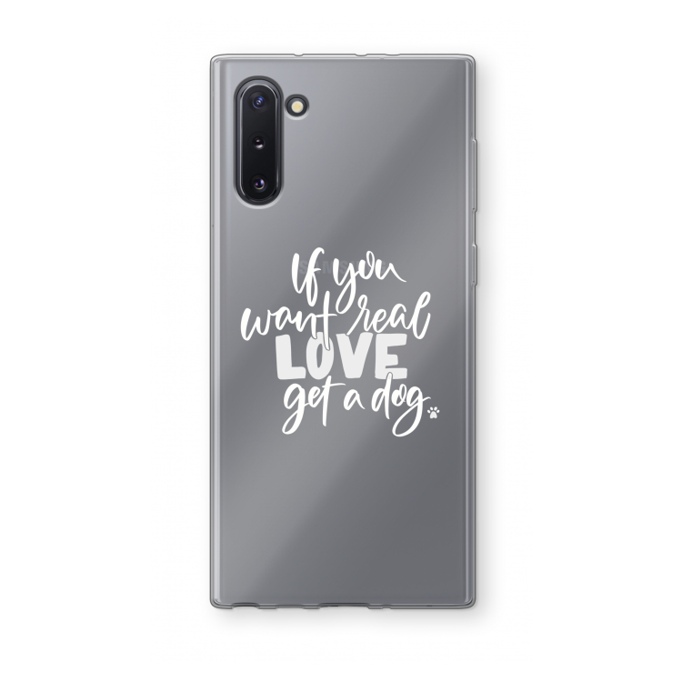 Partner in crime: Samsung Galaxy Note 10 Transparant Hoesje