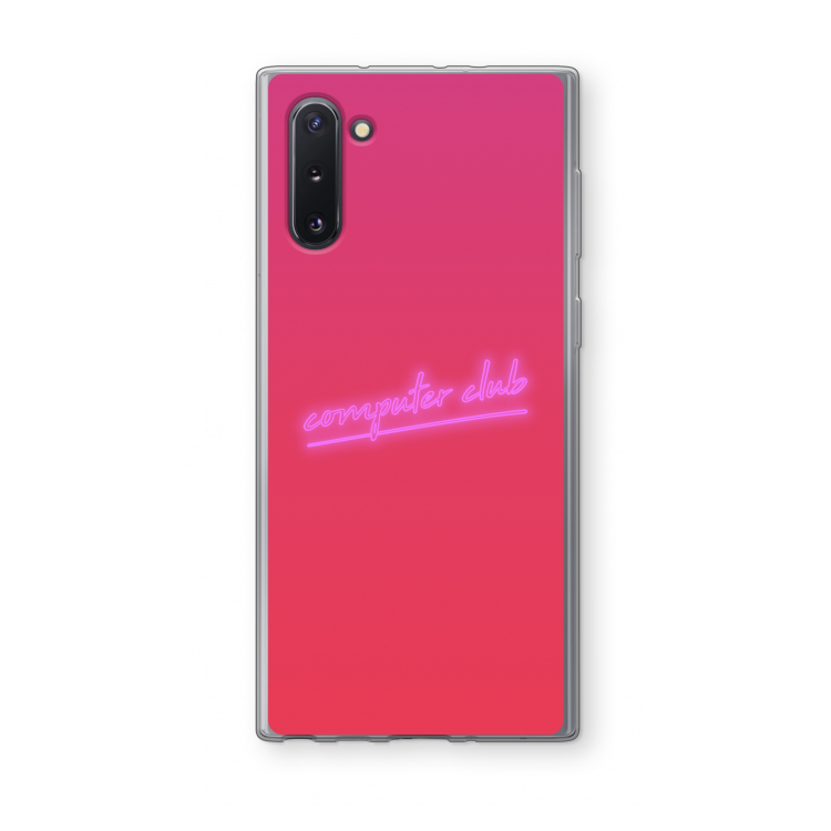 Vice Glow: Samsung Galaxy Note 10 Transparant Hoesje