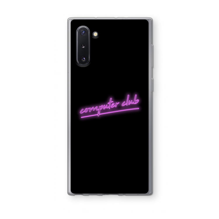 Vice Black: Samsung Galaxy Note 10 Transparant Hoesje