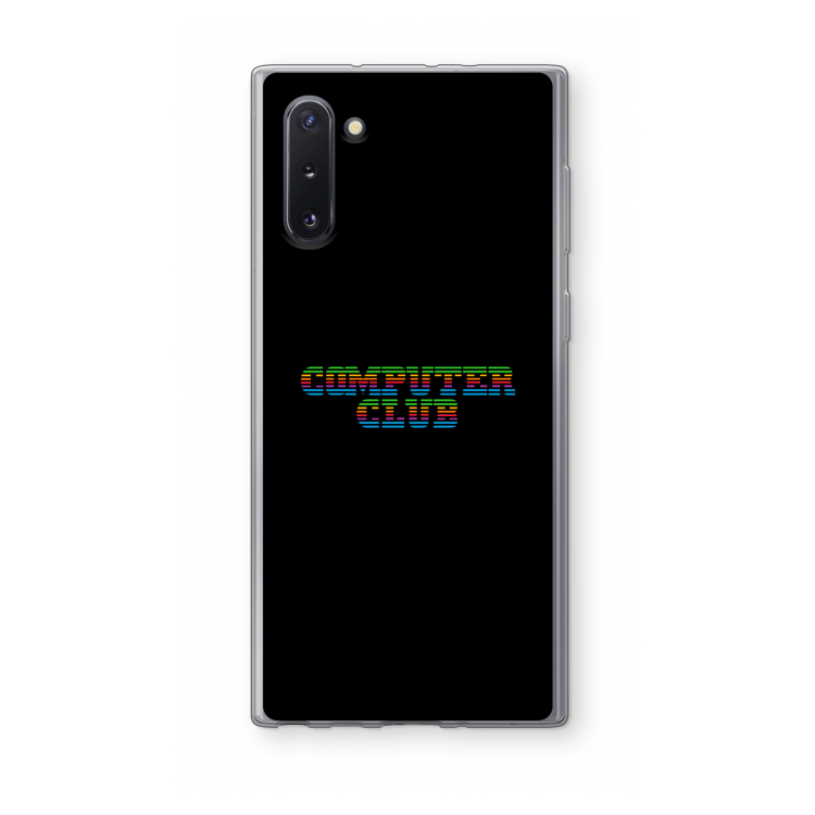Retro: Samsung Galaxy Note 10 Transparant Hoesje