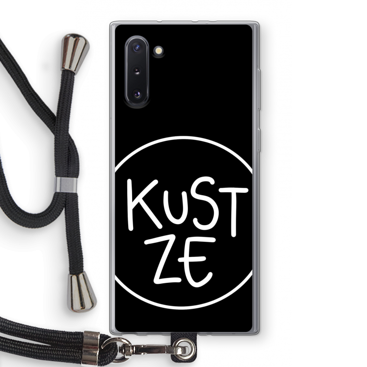 KUST ZE: Samsung Galaxy Note 10 Transparant Hoesje met koord