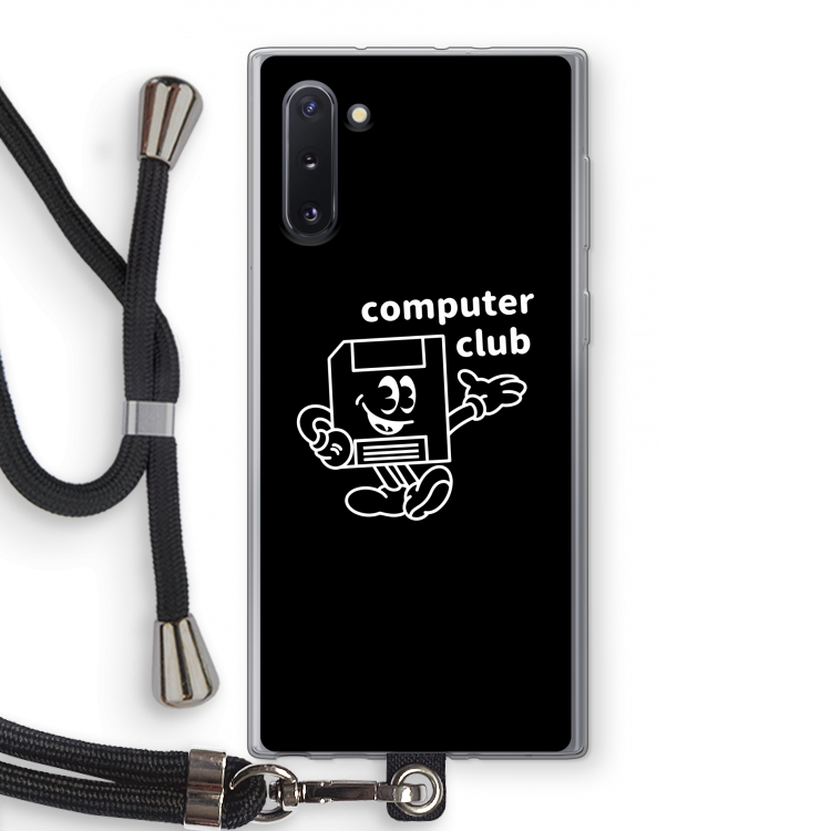 Floppyhead: Samsung Galaxy Note 10 Transparant Hoesje met koord