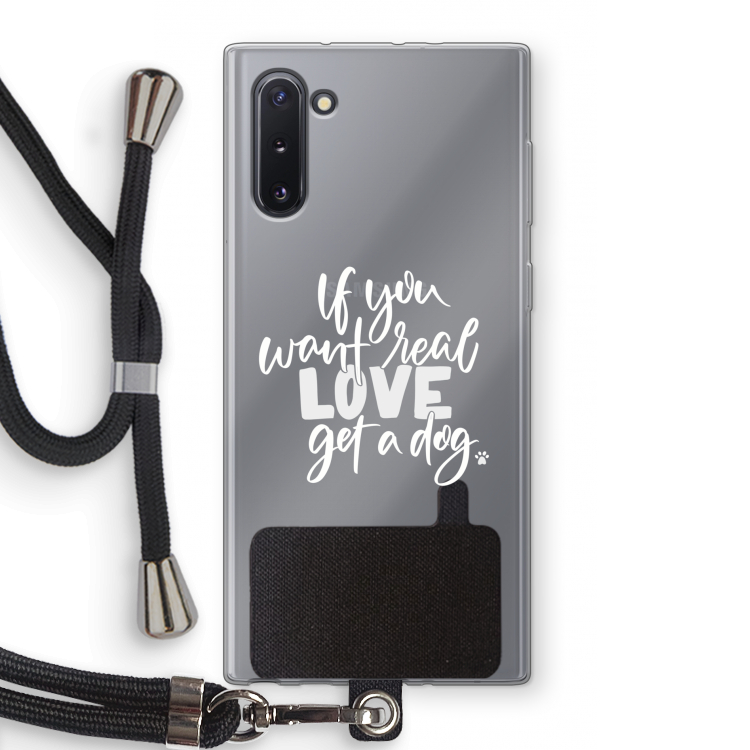 Partner in crime: Samsung Galaxy Note 10 Transparant Hoesje met koord