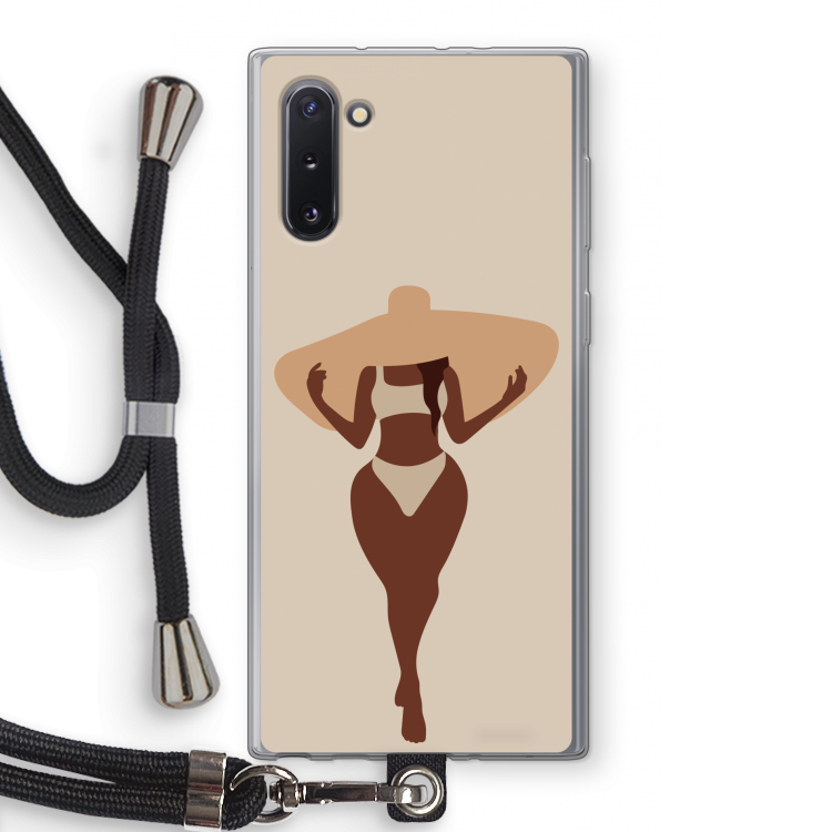 Let's get salty: Samsung Galaxy Note 10 Transparant Hoesje met koord