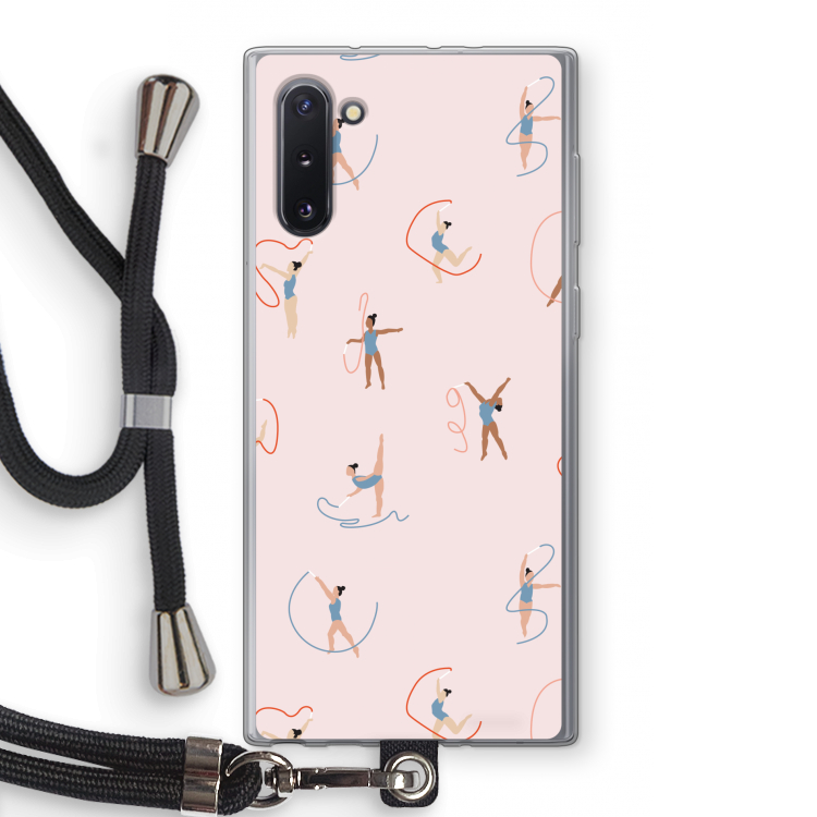 Dancing #3: Samsung Galaxy Note 10 Transparant Hoesje met koord