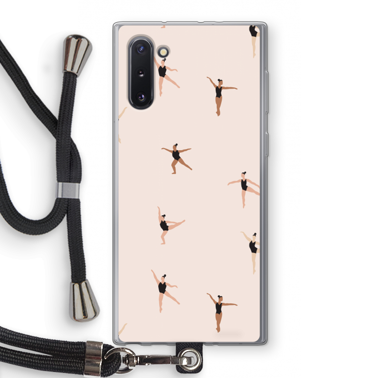 Dancing #1: Samsung Galaxy Note 10 Transparant Hoesje met koord