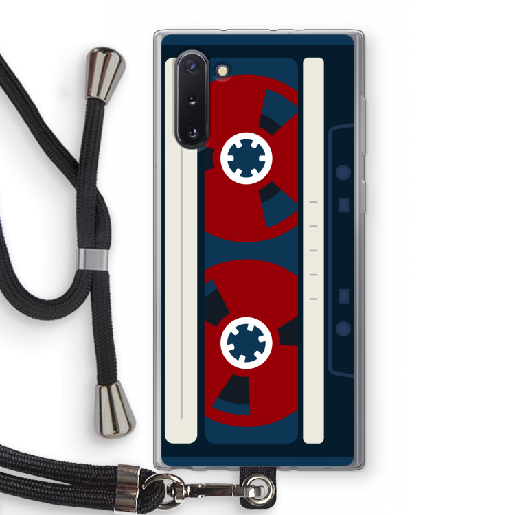 Here's your tape: Samsung Galaxy Note 10 Transparant Hoesje met koord