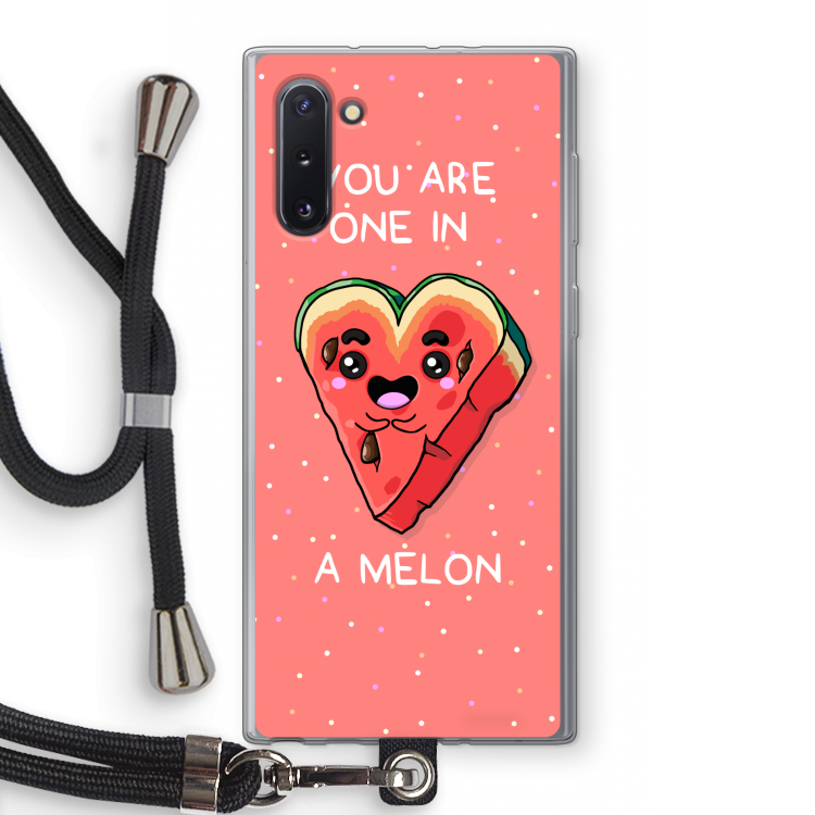 One In A Melon: Samsung Galaxy Note 10 Transparant Hoesje met koord