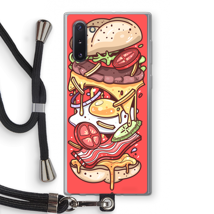 Diet Coke Please: Samsung Galaxy Note 10 Transparant Hoesje met koord