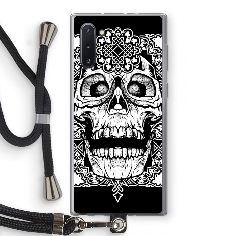 Seek & Destroy: Samsung Galaxy Note 10 Transparant Hoesje met koord
