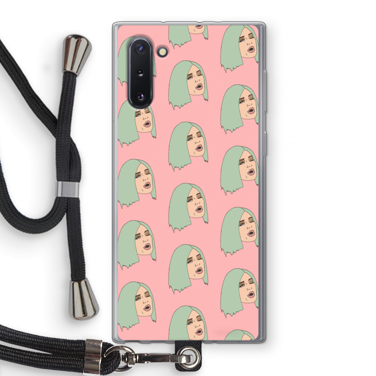 King Kylie: Samsung Galaxy Note 10 Transparant Hoesje met koord