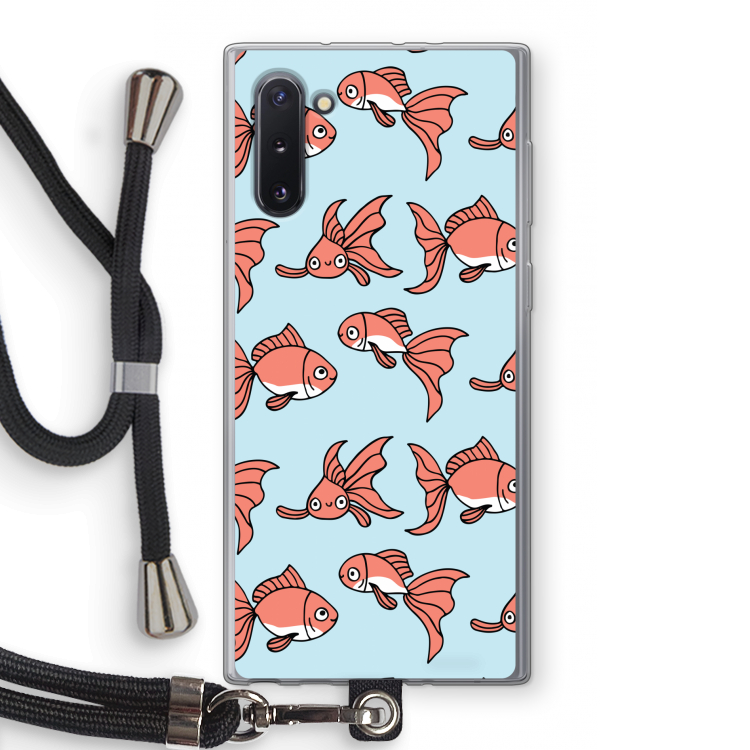 Blub: Samsung Galaxy Note 10 Transparant Hoesje met koord