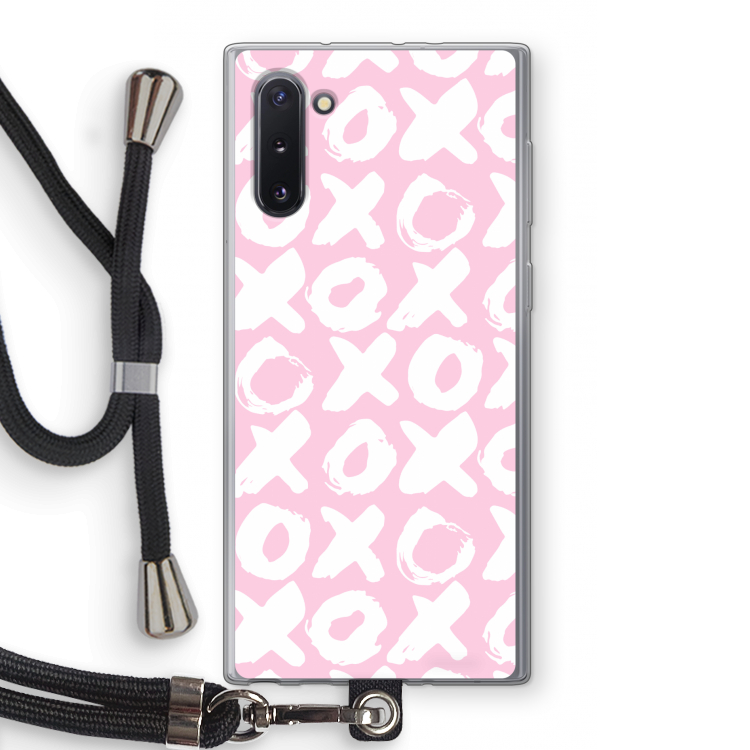 XOXO: Samsung Galaxy Note 10 Transparant Hoesje met koord