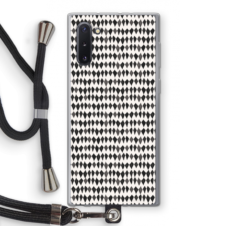 Crazy shapes: Samsung Galaxy Note 10 Transparant Hoesje met koord