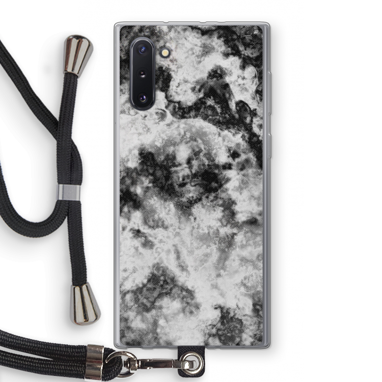 Onweer: Samsung Galaxy Note 10 Transparant Hoesje met koord