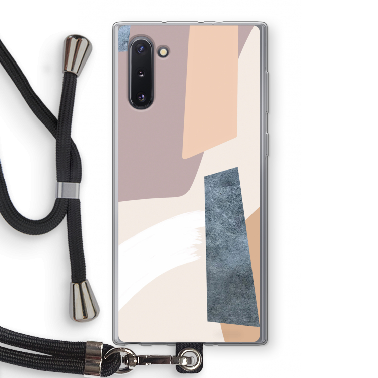 Luca: Samsung Galaxy Note 10 Transparant Hoesje met koord