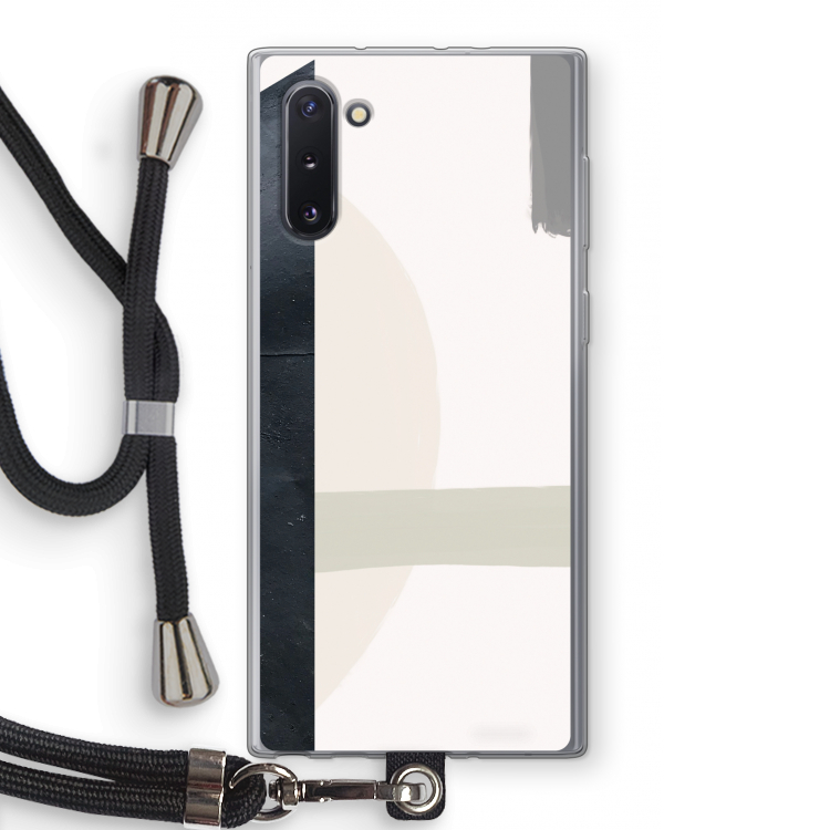 Baca: Samsung Galaxy Note 10 Transparant Hoesje met koord