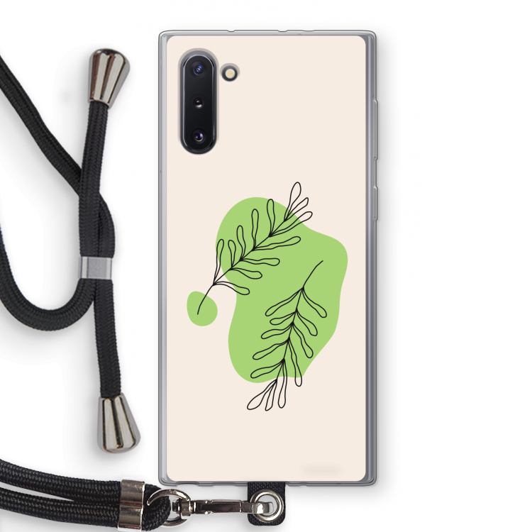 Beleaf in you: Samsung Galaxy Note 10 Transparant Hoesje met koord