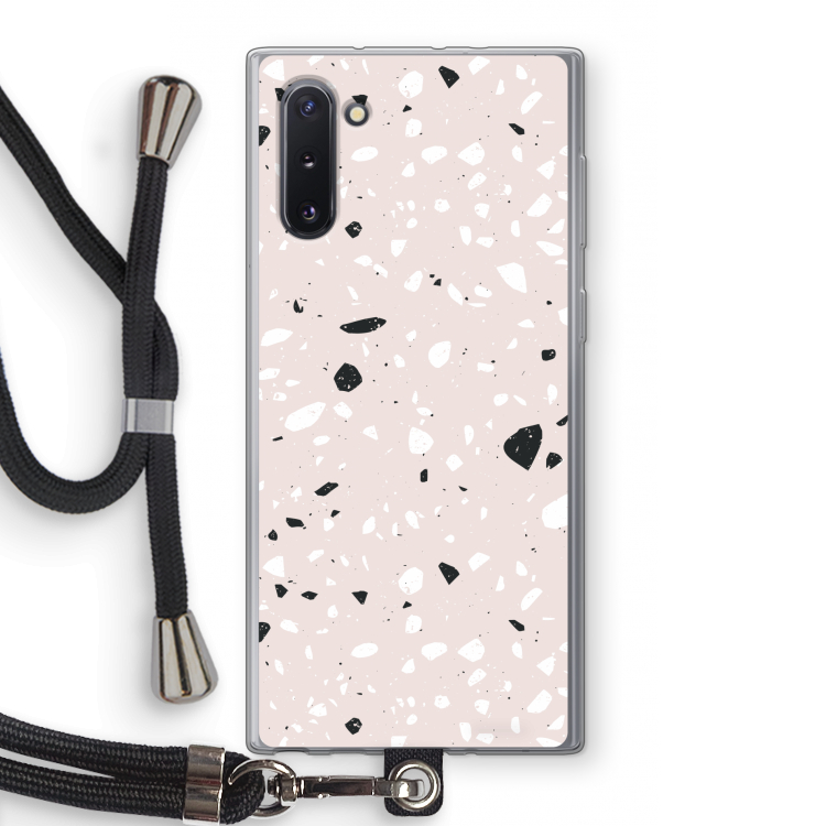 Terrazzo N°20: Samsung Galaxy Note 10 Transparant Hoesje met koord
